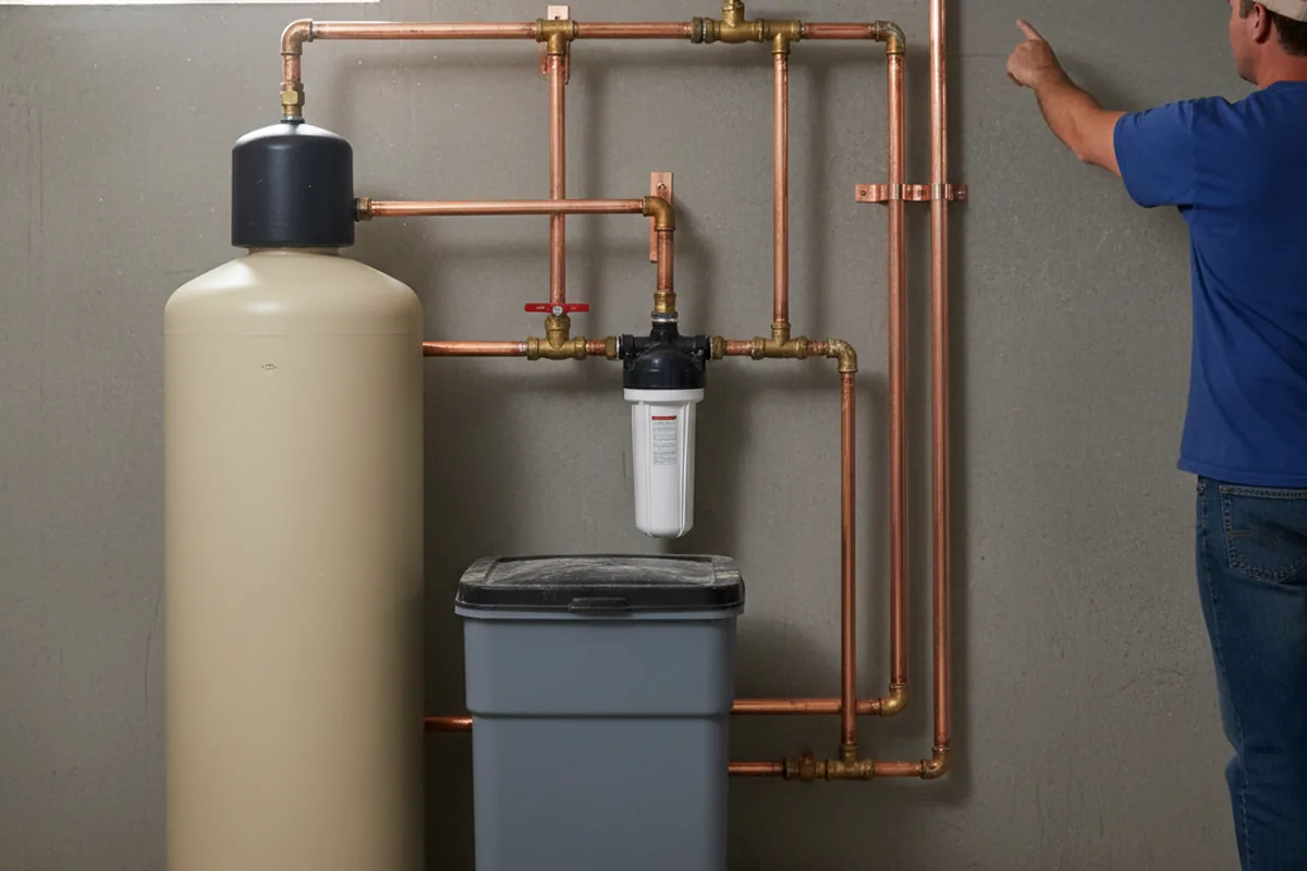 Whole-house water treatment system installed in Corrigan